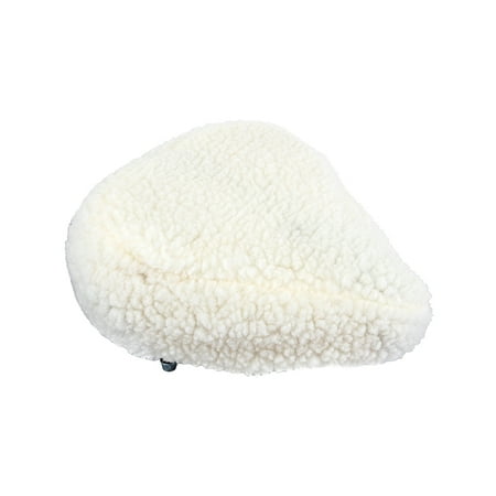 Sunlite Fur Seat Cover Cruiser White