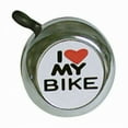 thumbnail image 1 of Sunlite I Love My Bike Bell Chrome Lever, 1 of 9