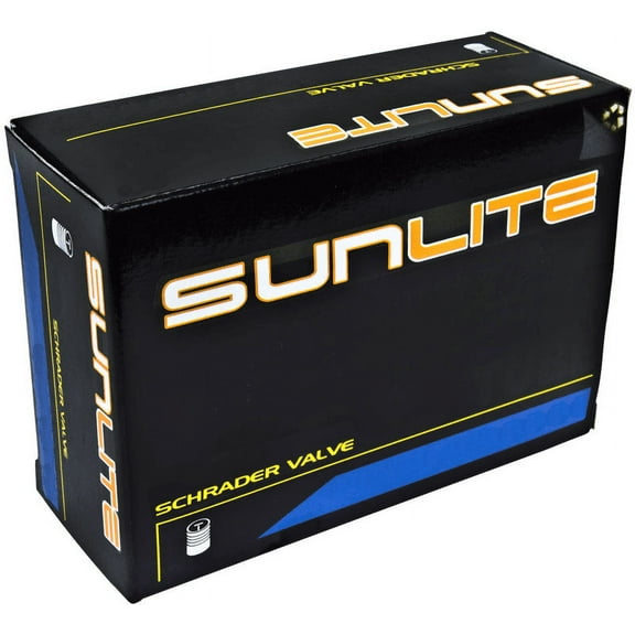 Sunlite Bicycle Inner Tube 700x28-35c Schrader Valve 48mm Hybrid Road Trail Bike