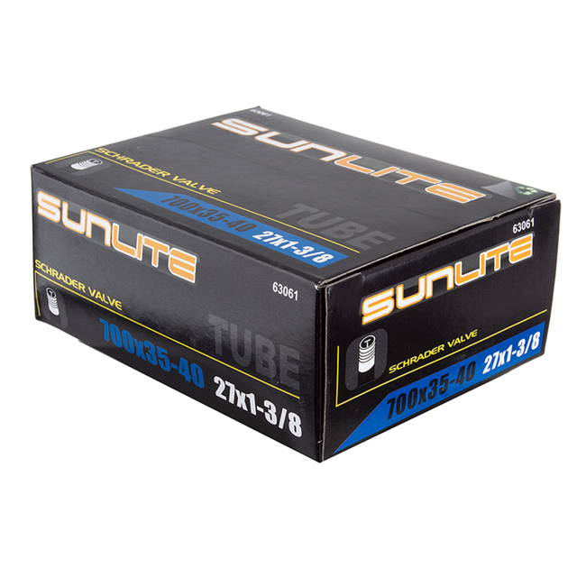 Sunlite Bicycle Inner Tube 700x3540c Schrader Valve 32mm Hybrid