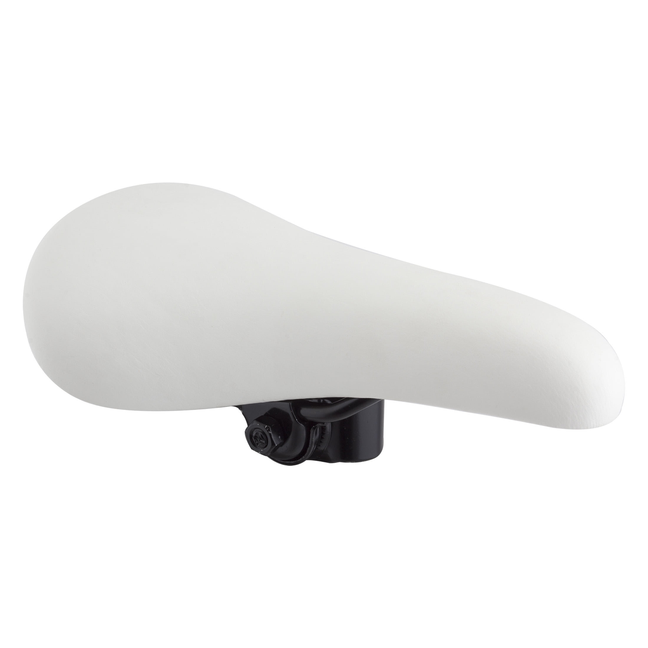 Sunlite Bicycle MX Juvenile Saddle Steel Rails 9 x 5.5 White Kids Childs Bike Walmart