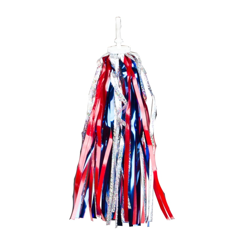 Sunlite Bicycle Streamers Laser Red/Silver/Blue