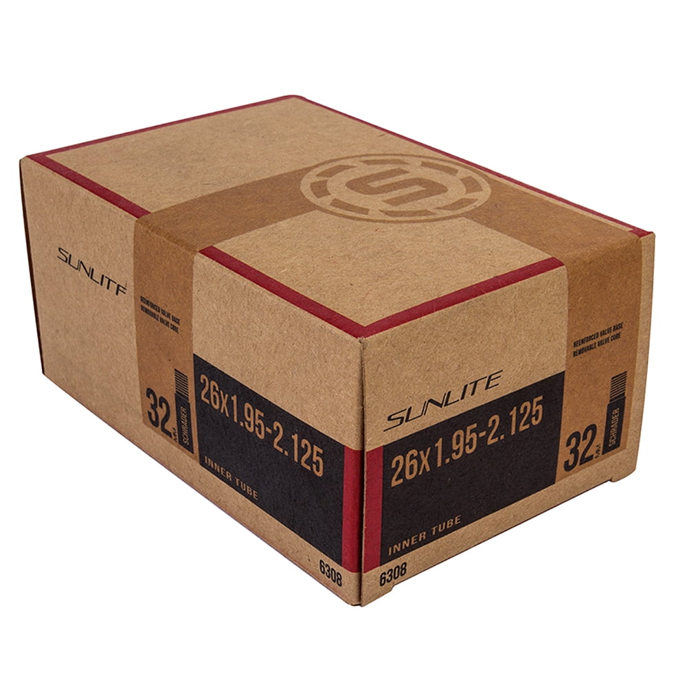 Sunlite Bicycle Tube 26 x 1.95-2.125" Schrader Valve