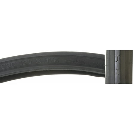 Sunlite CST732 Tire 27x1-1/8" Black Steel Bead 630-ISO High Pressure Road 27"