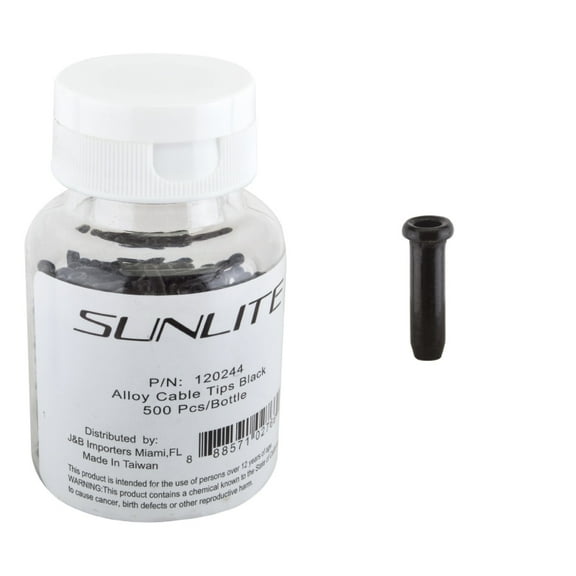 Sunlite Cable Tips Black