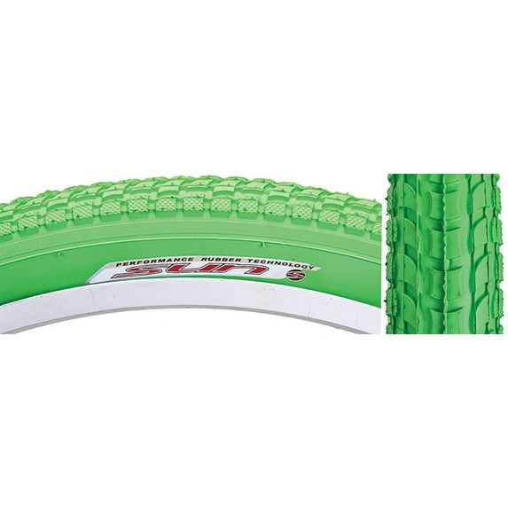 Sunlite Cruiser 927 Tire 26x2.125 Green Cruiser K927 w/ Sun Logo Komfort