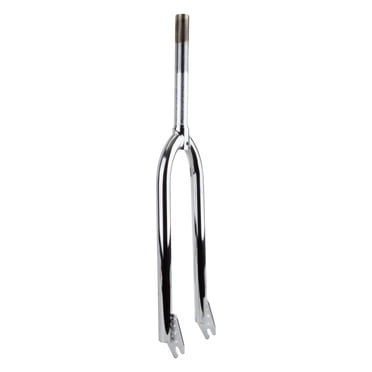 Fenix Cycles 20" Flat Twisted Spring Fork Bars - Chrome Handlebars For Bicycles (Sold As Pair)