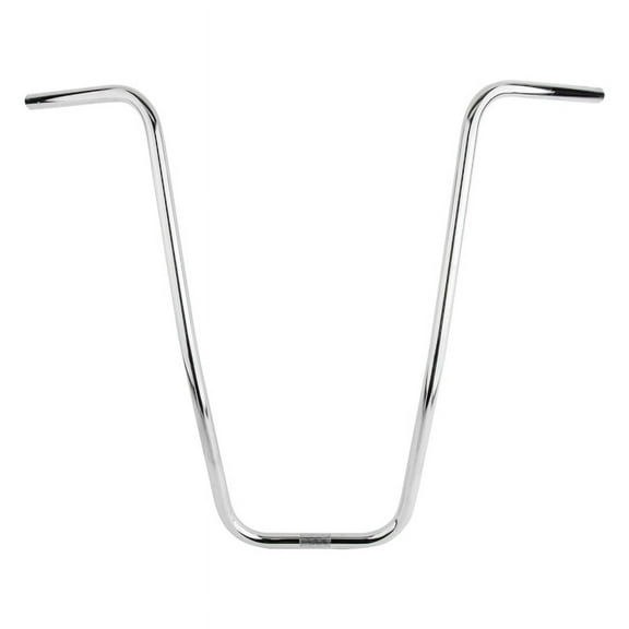 Sunlite DCruiser Handlebars 1in Clamp 32in Width 25in Rise Chrome Steel Cruiser