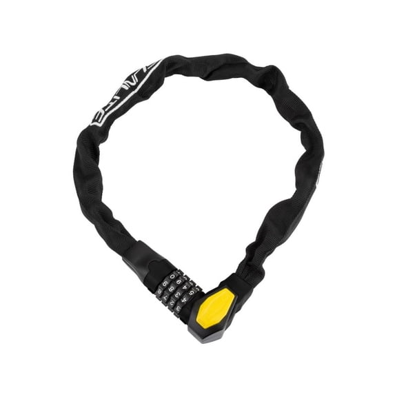 SUNLITE Defender D3 Combo/Chain Lock, 6mm x 2.5", Black