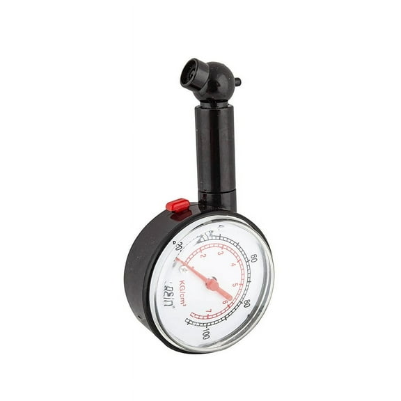 Sunlite Dial Air Gauge Tire Gauge Black