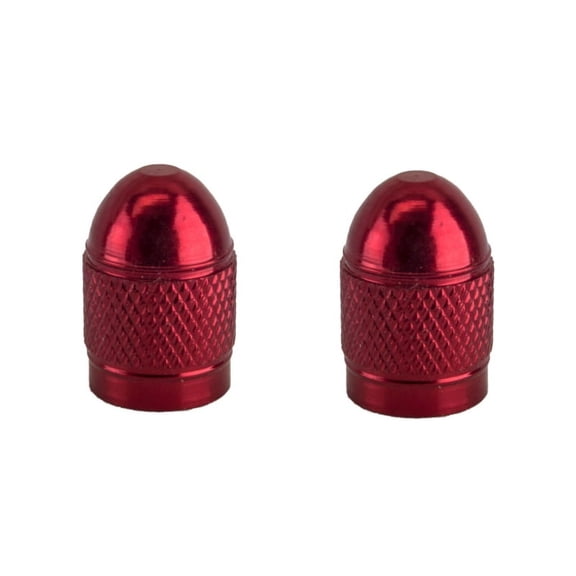 Sunlite Hex Sport Valve Caps Bullet Tip Red SV
