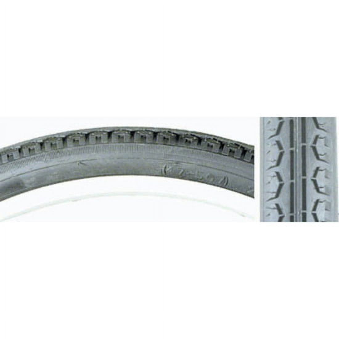 Sunlite K123 Street Tire 26x1.75 Black Wire Hybrid MTB City Comfort Bike 26"