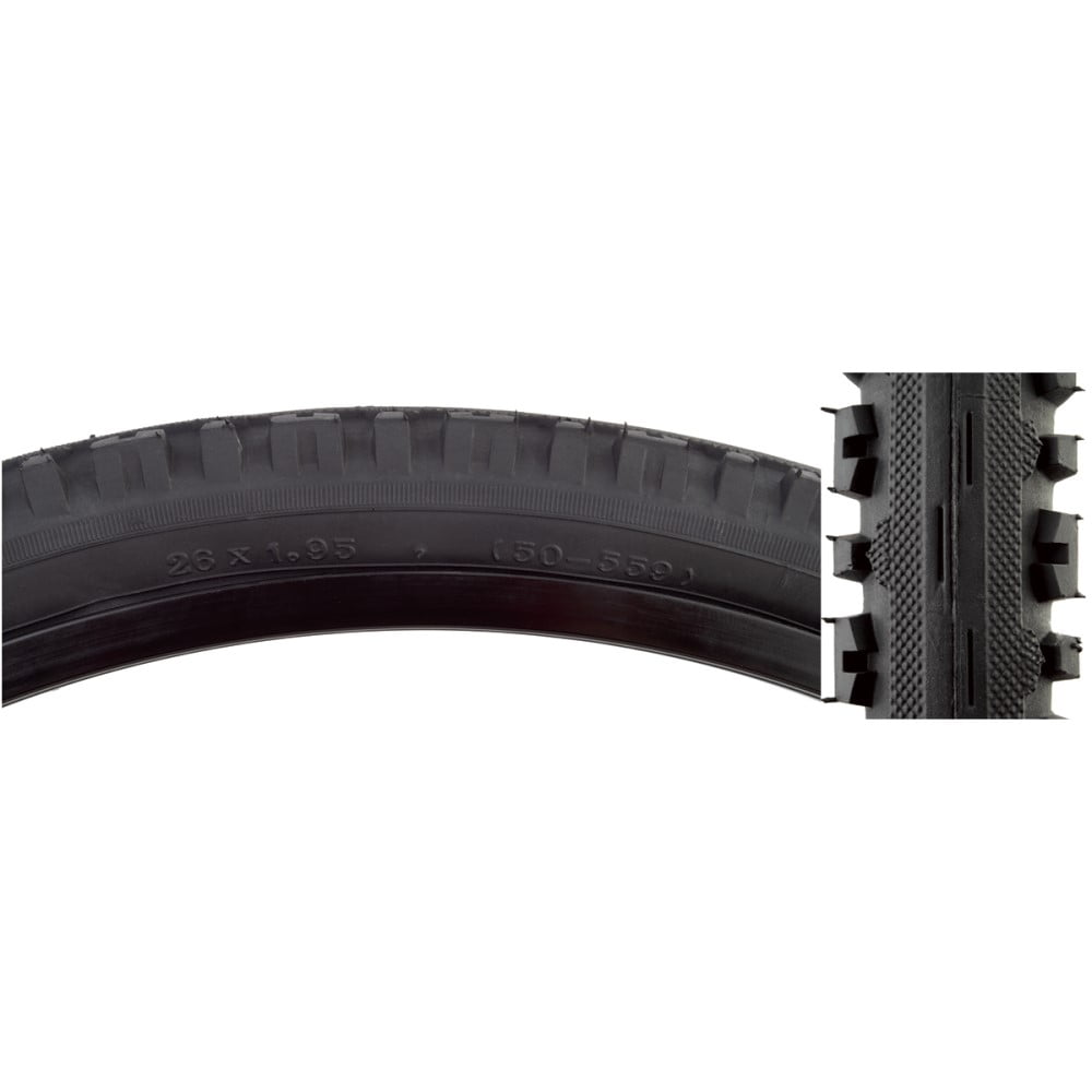 Sunlite Kross Plus V200 Tire 26x1.95 Black Folding MTB Mountain Hybrid