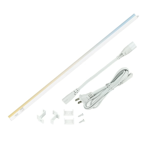 Sunlite LED Linkable Under Cabinet Light Fixture, Adjustable Color 30K/40K/50K, 16 Watts, 1600 Lumens, Kitchens, Bathrooms, Offices, Workbenches, ETL Listed, 46 inch, CCT
