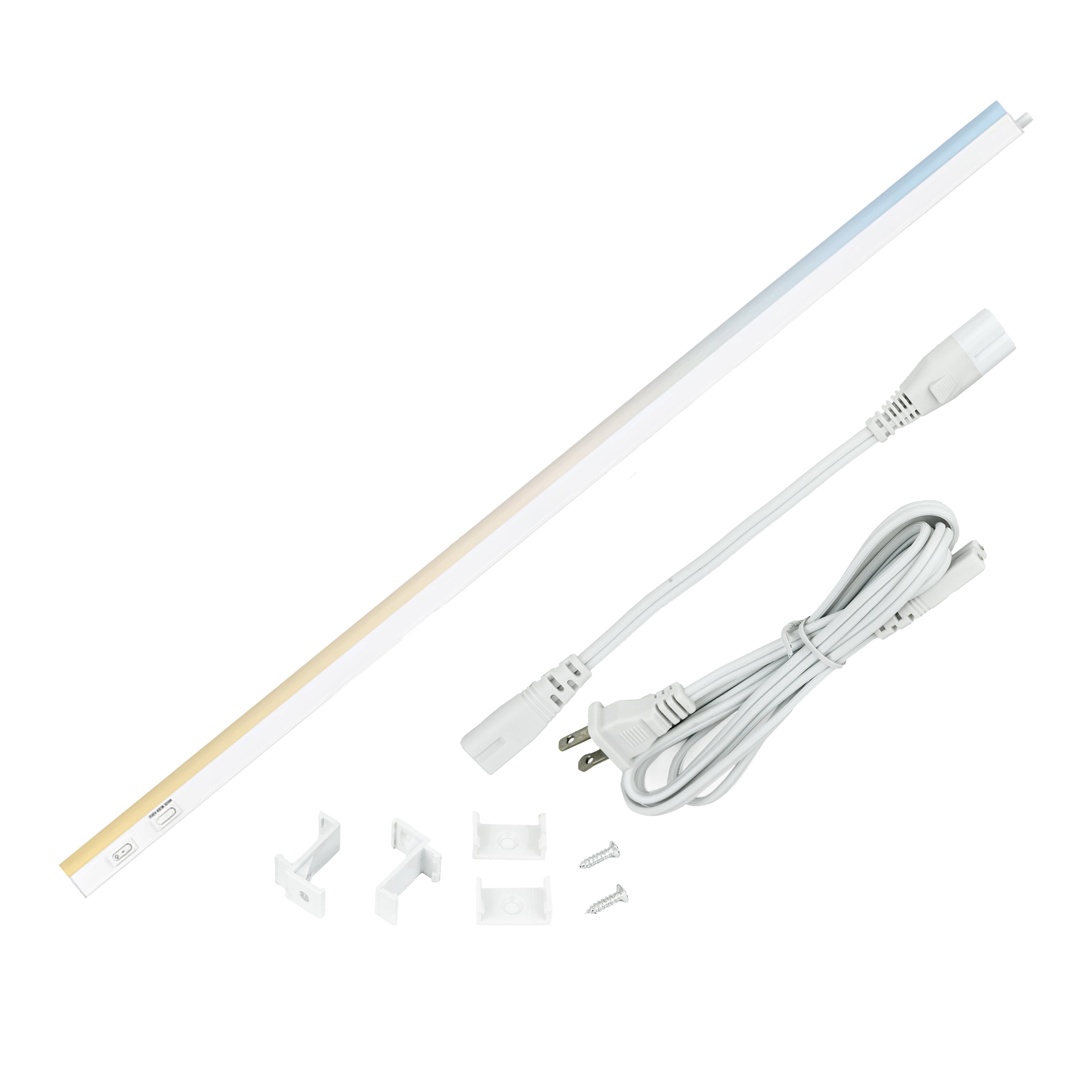 46" White LED Linkable Under Cabinet Light Fixture
