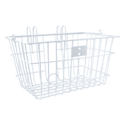 Sunlite Lift-Off Front Basket White Steel 14.5x8.5x7`