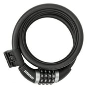 SUNLITE Resettable Combo Cable 12mm Black Combo Bike Lock