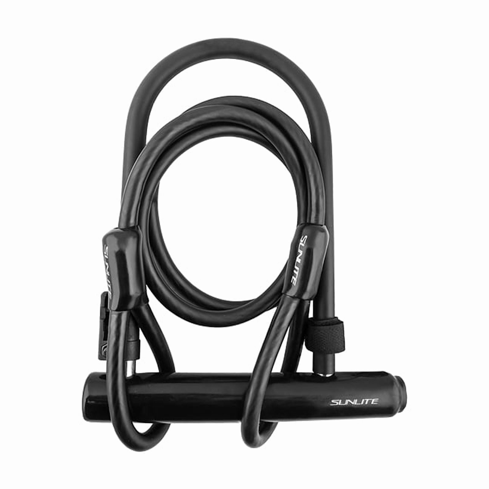 Sunlite Standard U-Lock Std w/4inx10mm Cable 4x7.75in/10.16x19.68cm 3 Keys Incld