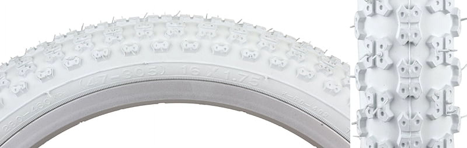 Sunlite Mx3 Youth BMX Bike Tire 16" x 1.75" White