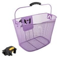 thumbnail image 1 of Sunlite QR Mesh Basket Purple Steel Mesh 13.75x10.25x10.25`, 1 of 5