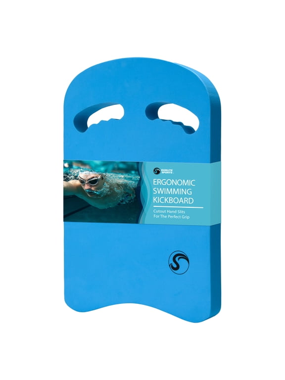 Swimming Kickboard with Ergonomic Grip Handles, One Size Fits All, for Children and Adults, Pool Training Swimming Aid, for Beginner and Advanced Swimmers
