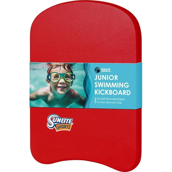 Sunlite Sports Swimming Kickboard, Training Aid Float for Swimming and Pool Exercise, Boogie Board Workout Equipment, EVA Material Swim Buoy, Multiple Sizes for Adults and Children