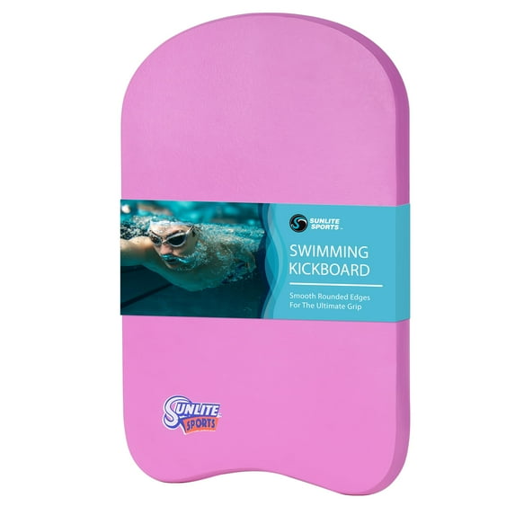 Sunlite Sports Swimming Kickboard, Training Aid Float for Swimming and Pool Exercise, Boogie Board Workout Equipment, EVA Material Swim Buoy, Multiple Sizes for Adults and Children