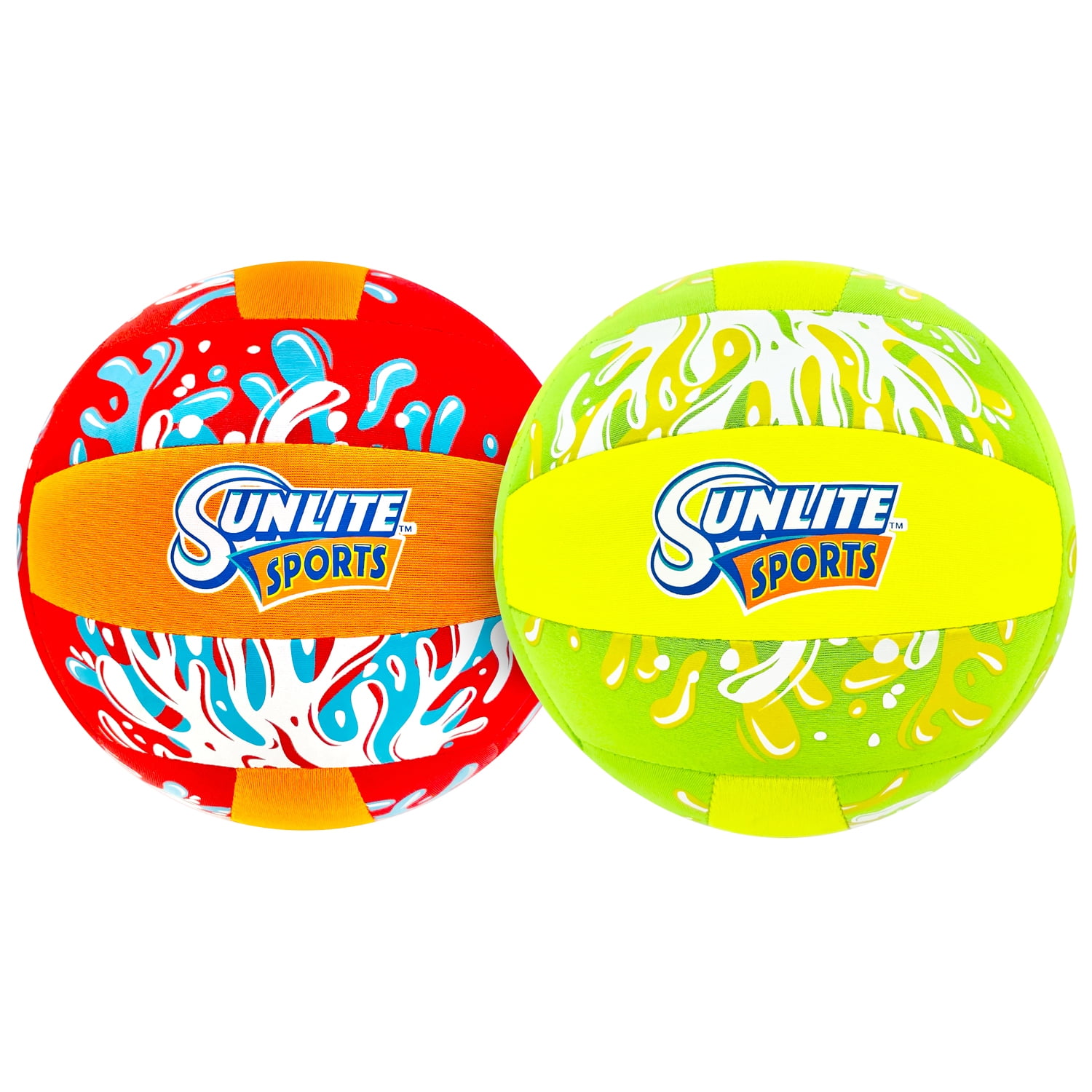 Sunlite Sports Water Volleyball (2Pack) for Pool and Water Play, Ships