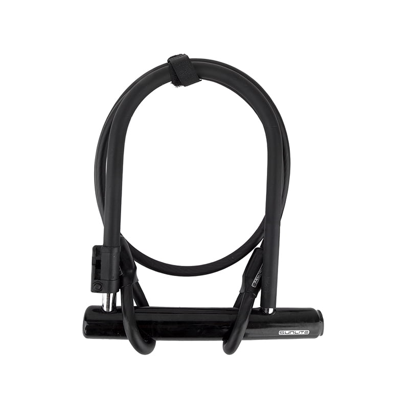 Sunlite Standard U-Lock ATB 4`x10mm Cable 5x7.75`/12.7x19.68cm Bracket Incld