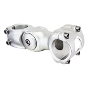 Sunlite 0-60 Deg Adjustable Stem Threadless 25.4 or 31.8mm 95mm Silver Aluminum