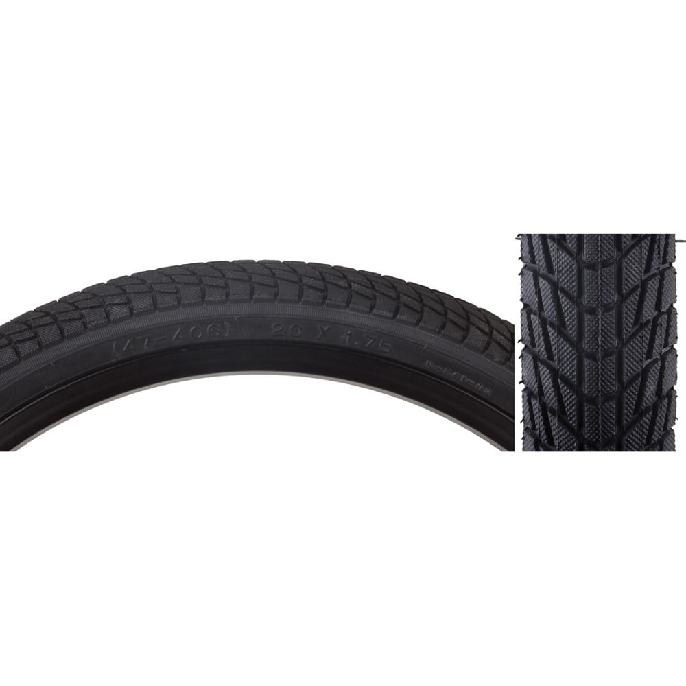Sunlite Street Bicycle Tire 20" x 1.75", Black