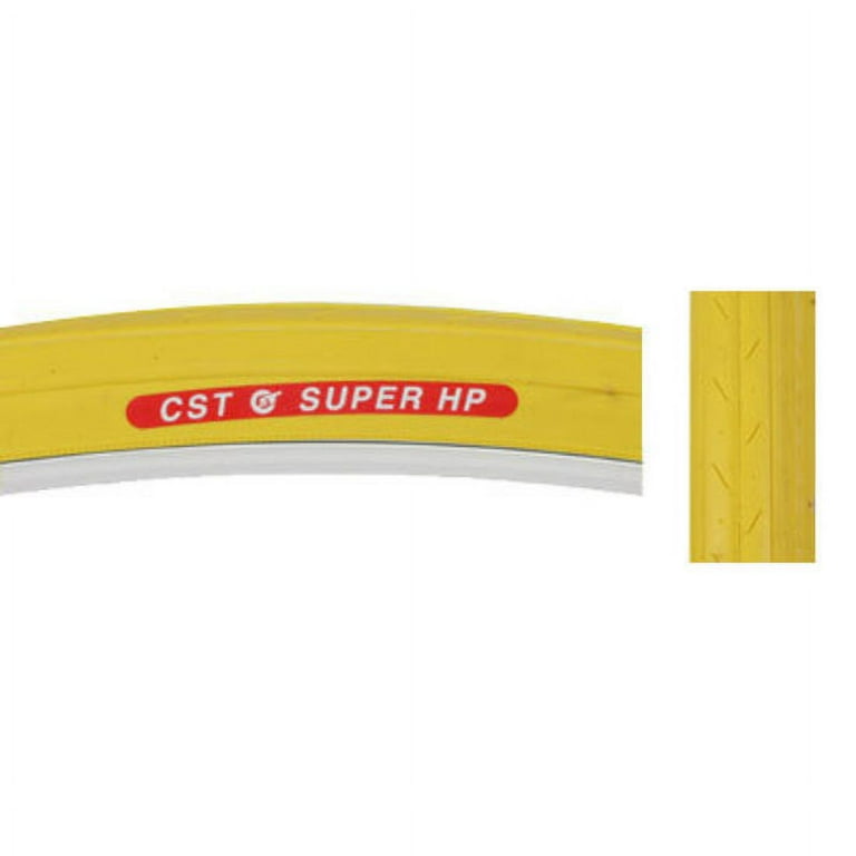 Sunlite Super HP CST740 SUNLT 700x23 Road Bike Tire // Yellow