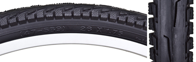 Sunlite K841C City Komfort Tire 26x1.75 Black Steel Hybrid Mountain MTB 26" Bike