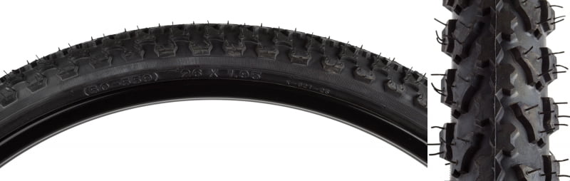 Sunlite Mod Quad 26x1.95 Clincher Wire 65 Black/Black Reflective Road Tire