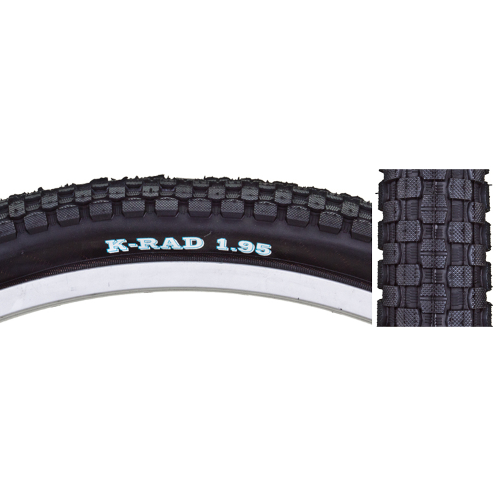 Sunlite Tire 26X1.95 Bk/Bsk Krad K905