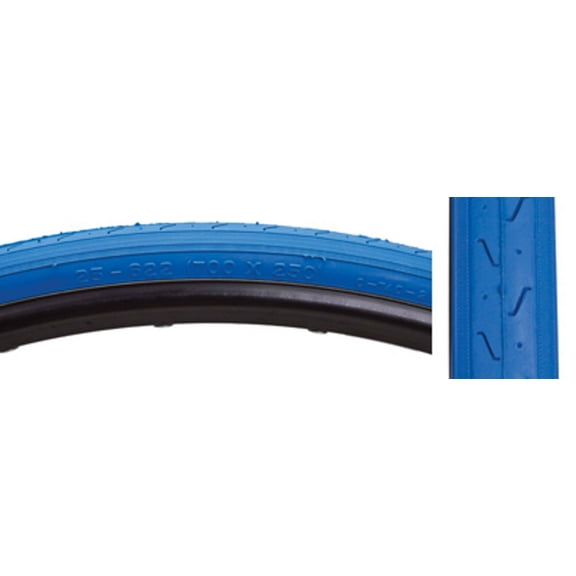 Sunlite Super HP CST740 Road Tire, 700x25, Wire Bead, Smooth Tread, 100 PSI, Blu