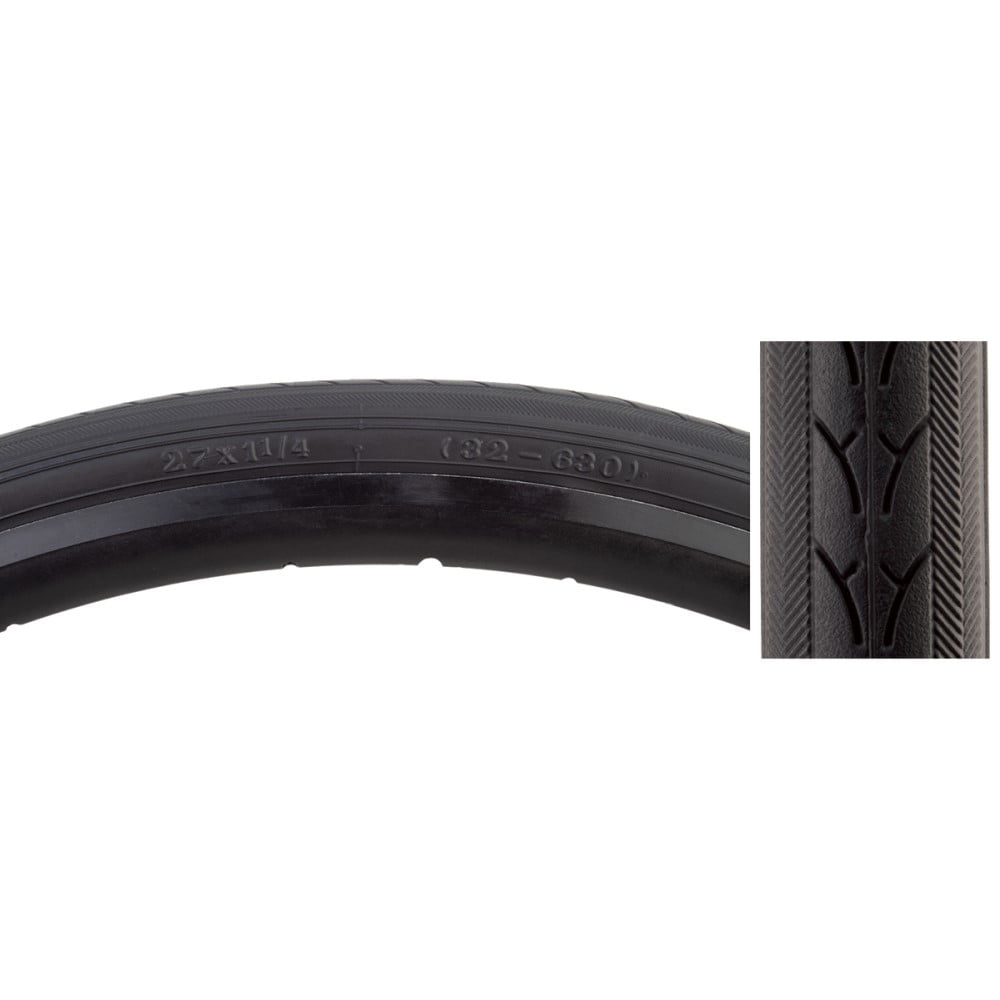 Pneu Vélo Sunlite City Slick II - 700x38 - Noir - Pliant - 30TPI - 85psi - Réf 592864