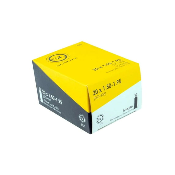 Sunlite Utili-T Standard Schrader Valve Tubes 20x1.50-1.95 SV 48mm 0d