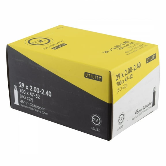 Sunlite Utili-T Standard Schrader Valve Tubes 29x2.00-2.40(700x47-52) SV 48mm 0d