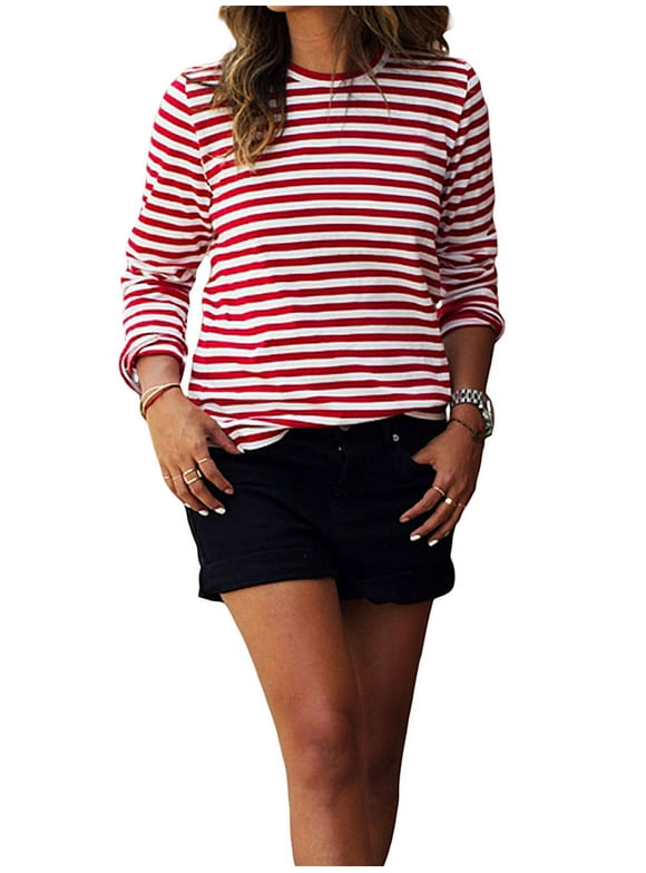 Red Yellow Striped Shirt