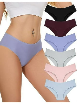 5 Pack Cotton Panties For Women Bikini Thongs Ribbed Seamless Underwear Low  Waist Briefs Solid Color Breathable Boyshorts Comfy Tangas Naughty Lingerie  Cheeky Underpants Hipsters Green XXL at  Women's Clothing store