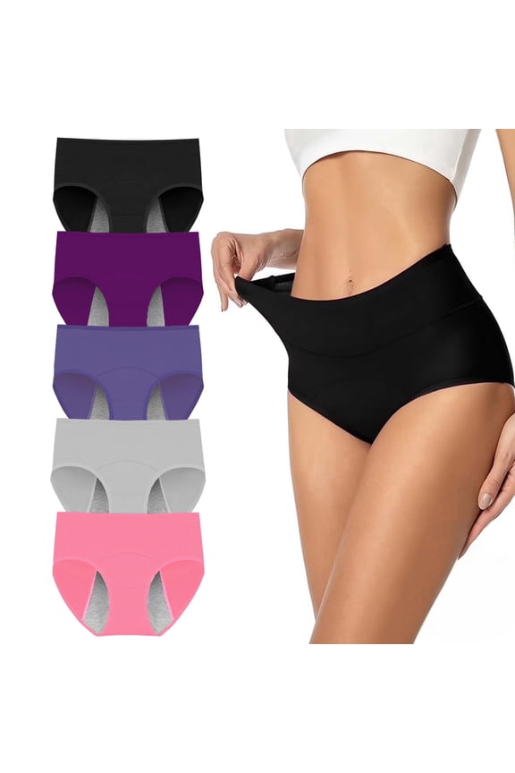 Backup Period Underwear Light Absorbency Leakproof Underwear / Period Protection Underwear - Wear with Pads or Tampons for Extra Security