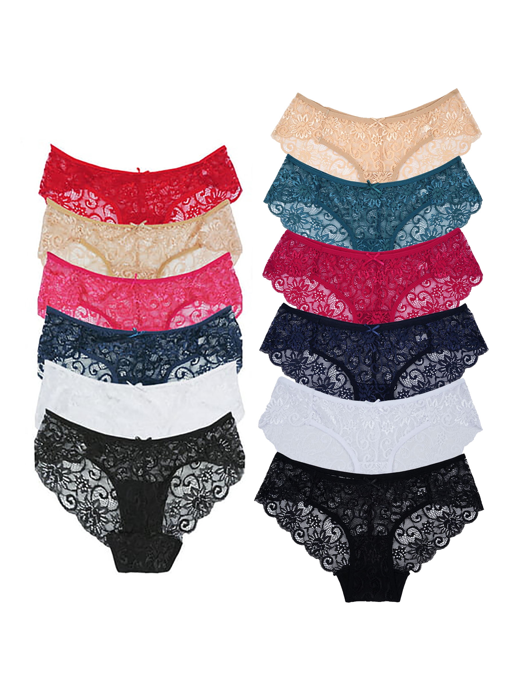 Sunm Boutique Lace Panties Cotton Underwear For Women Plus Size Cheeky Panties For Women Hipster 6 Pack: Pros, Caveats, and Pricing