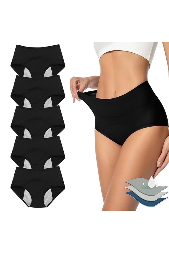 Leakproof Underwear / Period Protection Underwear - Wear with Pads or Tampons for Extra Security