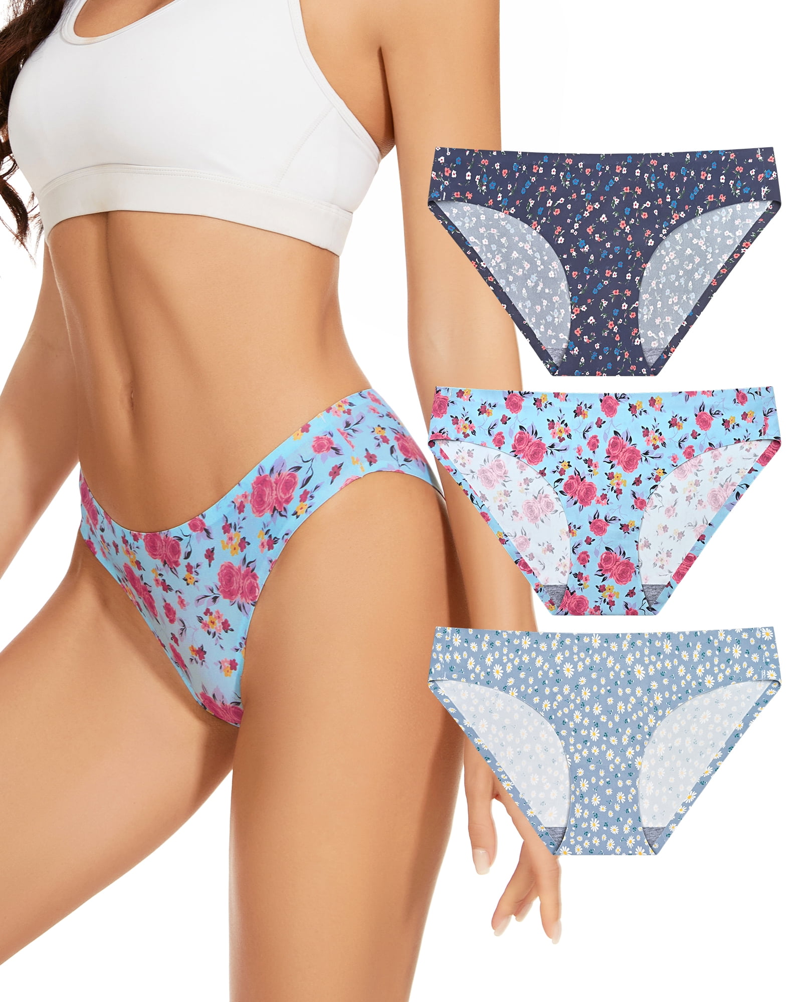 Sunm Boutique Seamless Underwear for Women No Show Underwear Women's