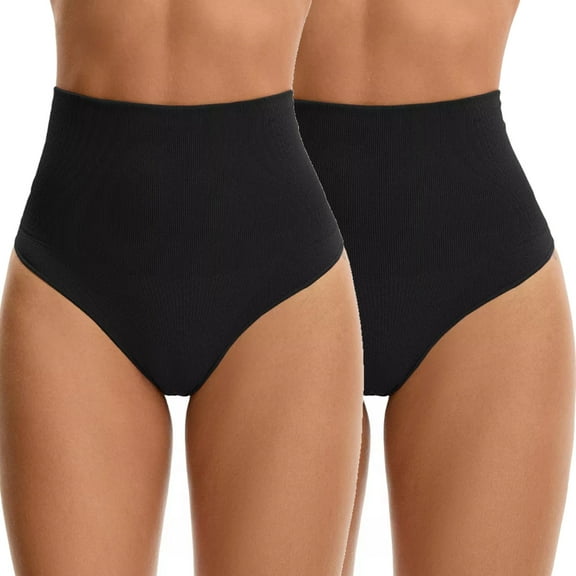 Sunm Boutique Tummy Control Thong Shapewear for Women Seamless Shaping Thong Panties Body Shaper Underwear