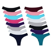 Sunm Boutique Underwear Packs Bikini Cotton Underwear for Women 16-Pack