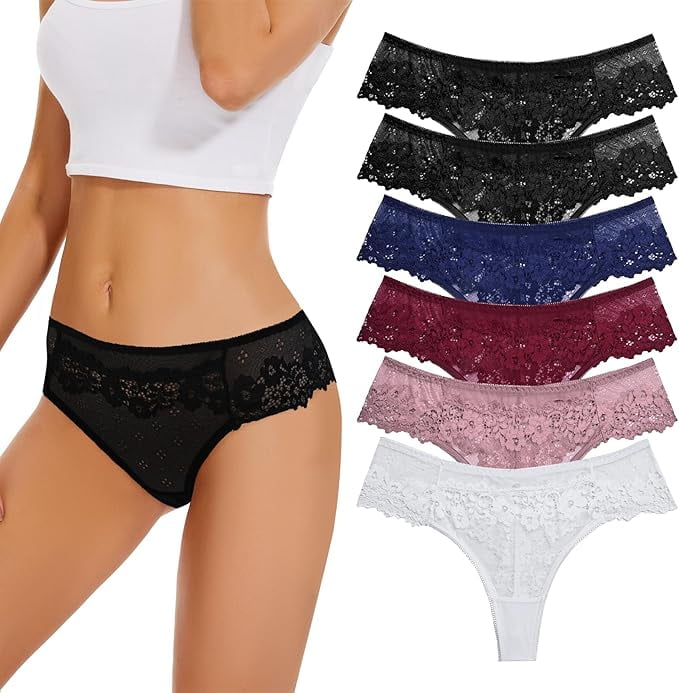 LinJie Women Seamless Cheeky Bikini No Show Panties Ladies Invisible Breathable Briefs Soft