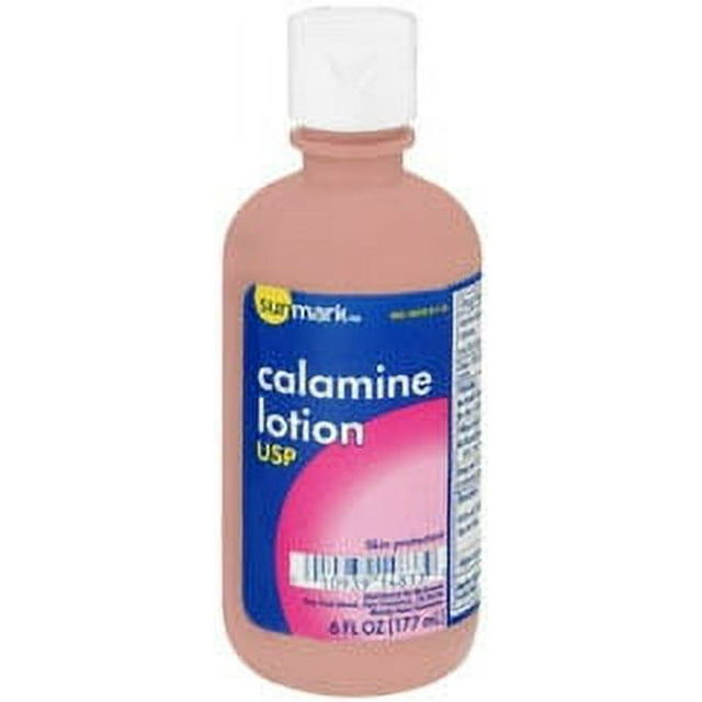Sunmark Calamine Lotion, Itch Relief, Dries Oozing, Poison Ivy, 1 Count
