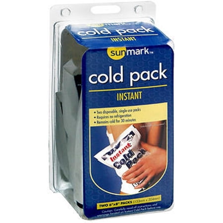 Sunmark Instant Cold Packs, 2 Count